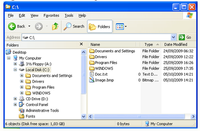 Interfície Windows XP