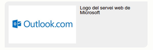 Logo del servei web de Microsoft